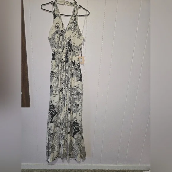 Smak Parlour Psychedelic Goddess Print Maxi Dress. Women's small - Picture 4 of 12